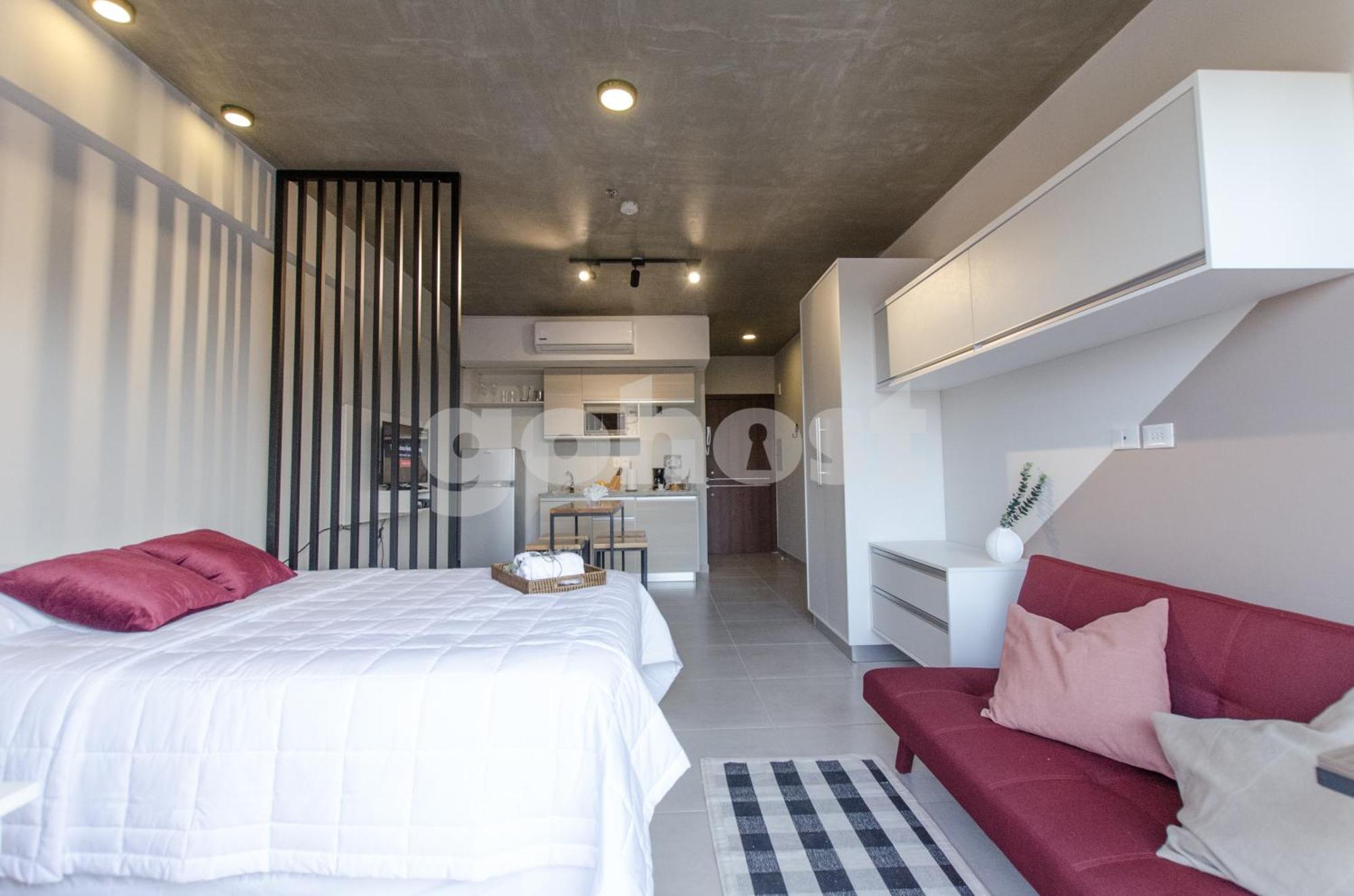 Pequeño chic loft con balcón y terraza MA003 Assunção Exterior foto